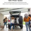 Genie B6172H Wall Mount Smart Garage Door Opener, DC Motor Lifts up to 14ft high 850lbs, Black