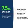 Husqvarna BLi30 7.5 Ah 40V Battery Electric Tools, 270Wh Lithium Ion Battery, 967937702 Husqvarna BLi30 7.5 Ah 40V Battery Electric Tools, 270Wh Lithium Ion Battery, 967937702