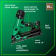 Metabo HPT MultiVolt 2-1/2-in 15 -Gauge Cordless Angled Finish Nailer (Battery Included and Charger Included)