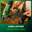 Metabo HPT MultiVolt 2-1/2-in 15 -Gauge Cordless Angled Finish Nailer (Battery Included and Charger Included)