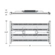VOLT 45-in 4 -Light Gray Full spectrum LED Grow light kit