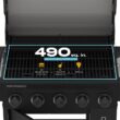 Charbroil FlavorMax Performance Series Black 5 -Burner Liquid Propane Gas Grill 1 -Side Burner