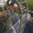 Vita Mezza 2-ft W x 7.3-ft H Arched Gray Cedar Garden Arbor Vita Mezza 2-ft W x 7.3-ft H Arched Gray Cedar Garden Arbor