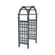 Vita Mezza 2-ft W x 7.3-ft H Arched Gray Cedar Garden Arbor Vita Mezza 2-ft W x 7.3-ft H Arched Gray Cedar Garden Arbor