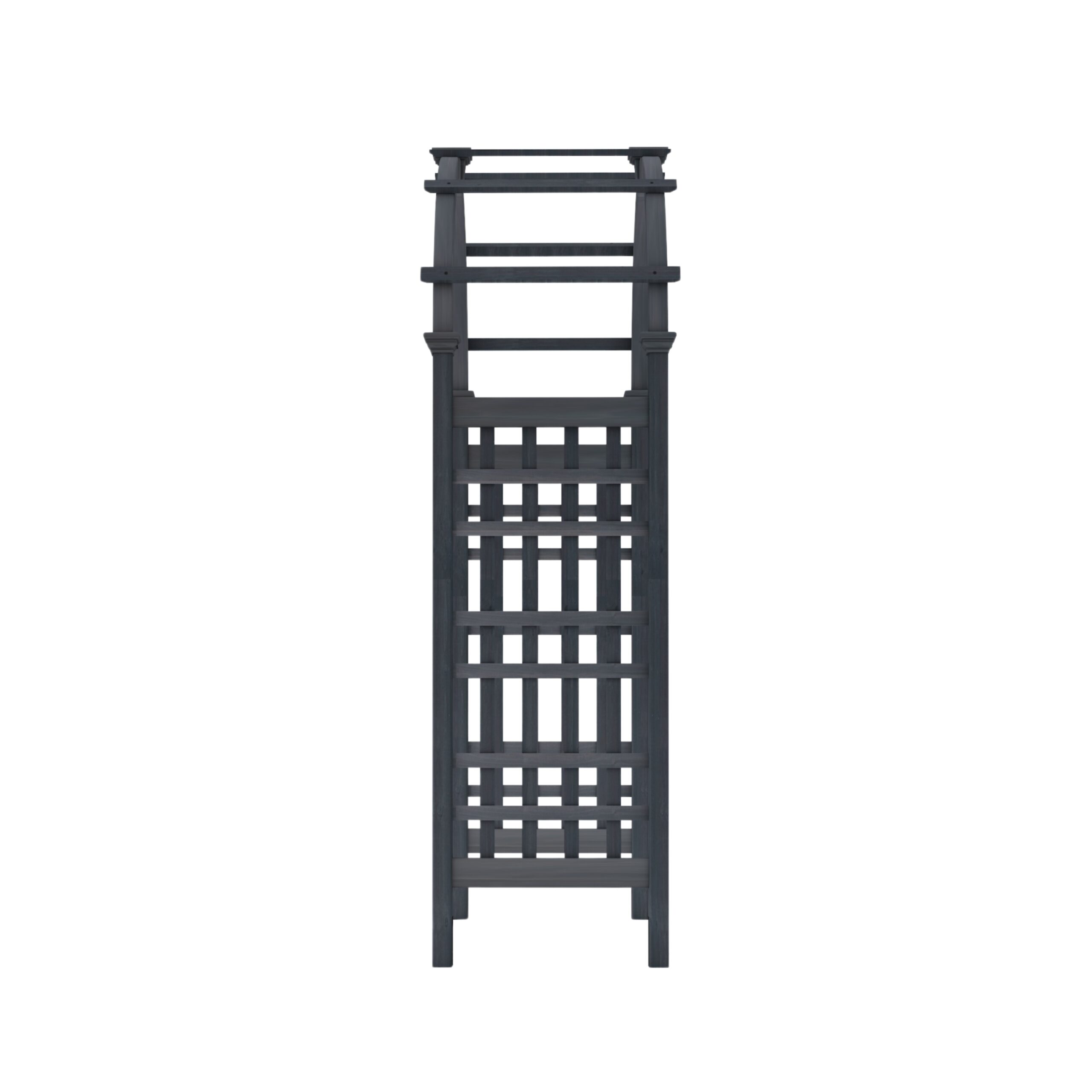 Vita Mezza 2-ft W x 7.3-ft H Arched Gray Cedar Garden Arbor Vita Mezza 2-ft W x 7.3-ft H Arched Gray Cedar Garden Arbor