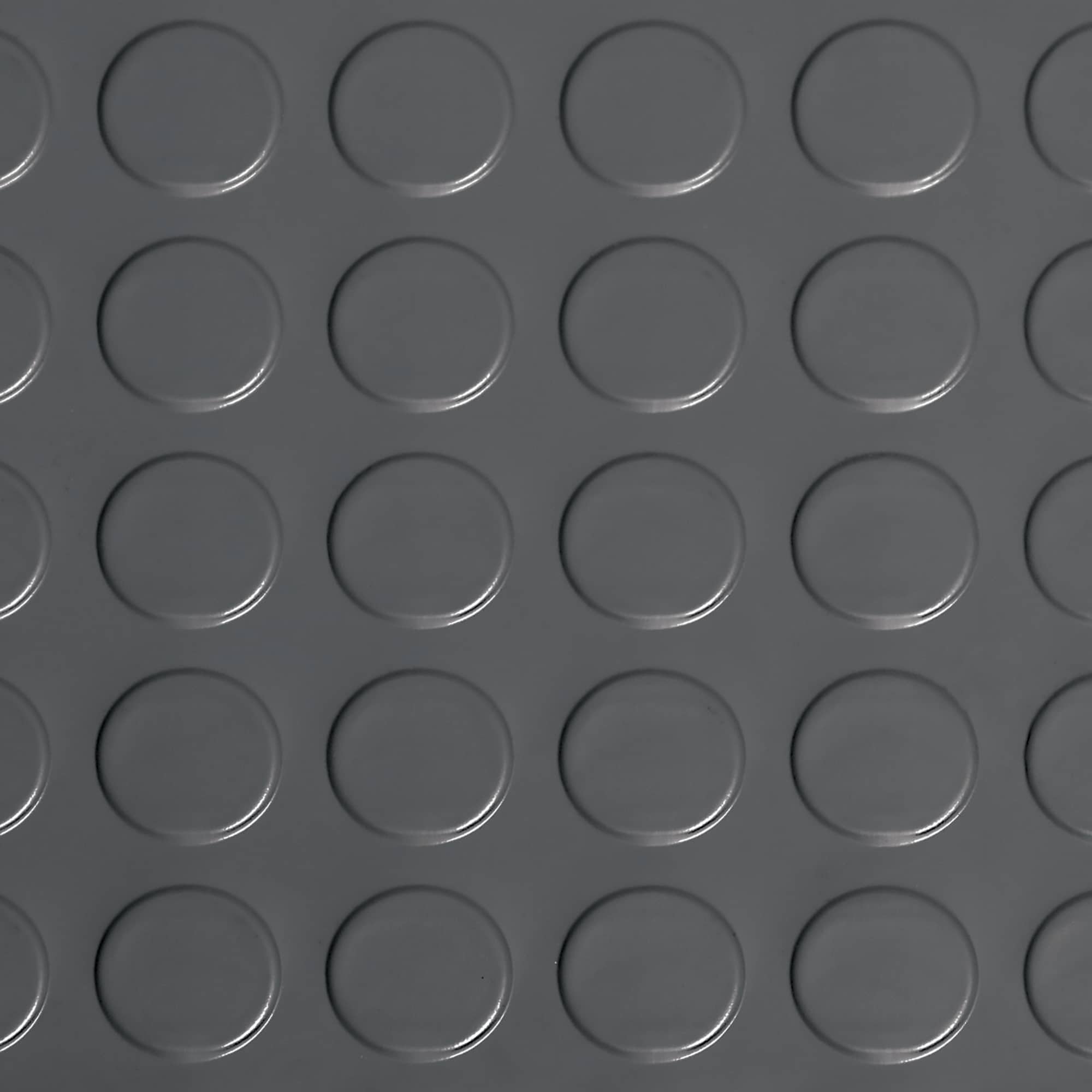 G-Floor 7-1/2-ft x 17-ft x 75-mil T Raised coin PVC Garage Flooring Roll ( 127.5-Sq. Feet ) G-Floor 7-1/2-ft x 17-ft x 75-mil T Raised coin PVC Garage Flooring Roll ( 127.5-Sq. Feet )