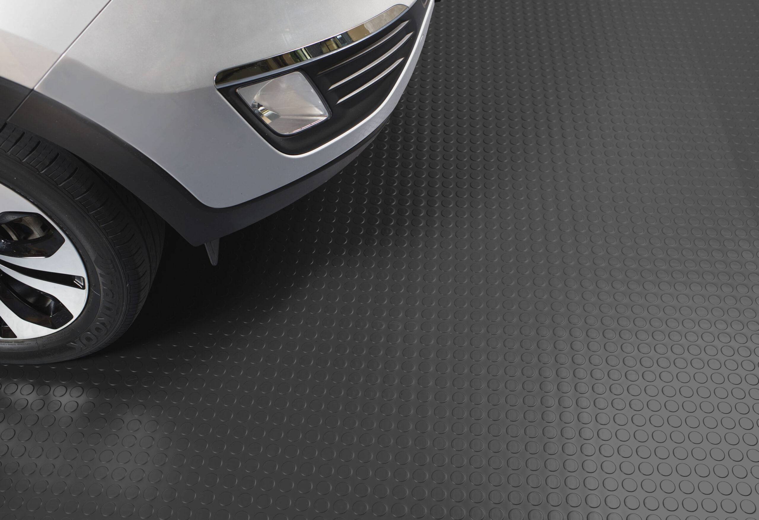G-Floor 7-1/2-ft x 17-ft x 75-mil T Raised coin PVC Garage Flooring Roll ( 127.5-Sq. Feet ) G-Floor 7-1/2-ft x 17-ft x 75-mil T Raised coin PVC Garage Flooring Roll ( 127.5-Sq. Feet )