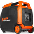 WEN 4800-Watt Portable Inverter Generator, Electric Start, RV-Ready, Quiet and Lightweight with Fuel Shut Off and CO Watchdog (56480iX) WEN WEN 4800 -Watt