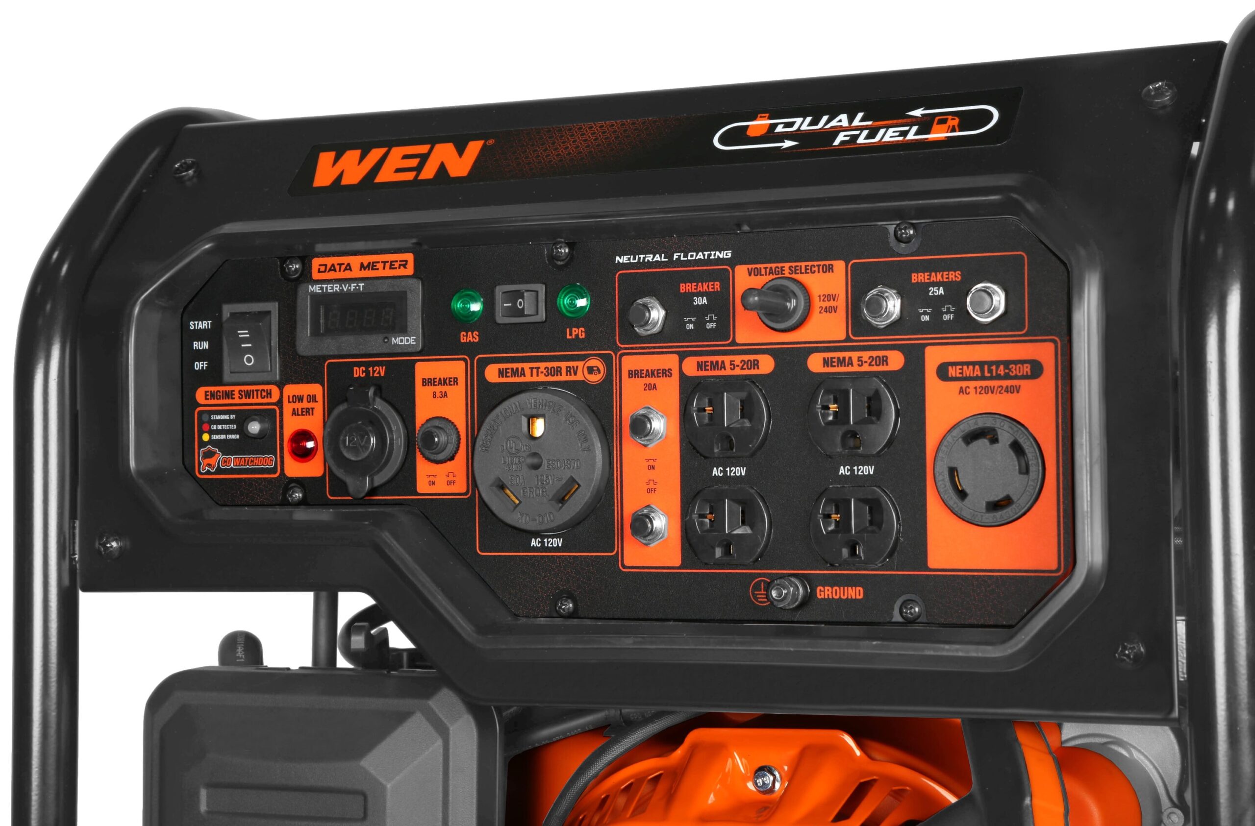 WEN 8000 / 6500 -Watt Dual fuel Portable Generator WEN 8000 / 6500 -Watt Dual fuel Portable Generator