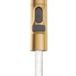Moen Joric Brushed Gold Single Handle Deck-mount Pull-down Kitchen Faucet with Sprayer (Includes Deck Plate)
