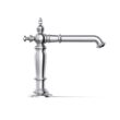 KOHLER Artifacts Polished chrome Widespread 2-handle WaterSense Low-arc Commercial/Residential Handle Bathroom Sink Faucet with Drain KOHLER Artifacts Polished chrome Widespread 2-handle WaterSense Low-arc Commercial/Residential Handle Bathroom Sink Faucet with Drain