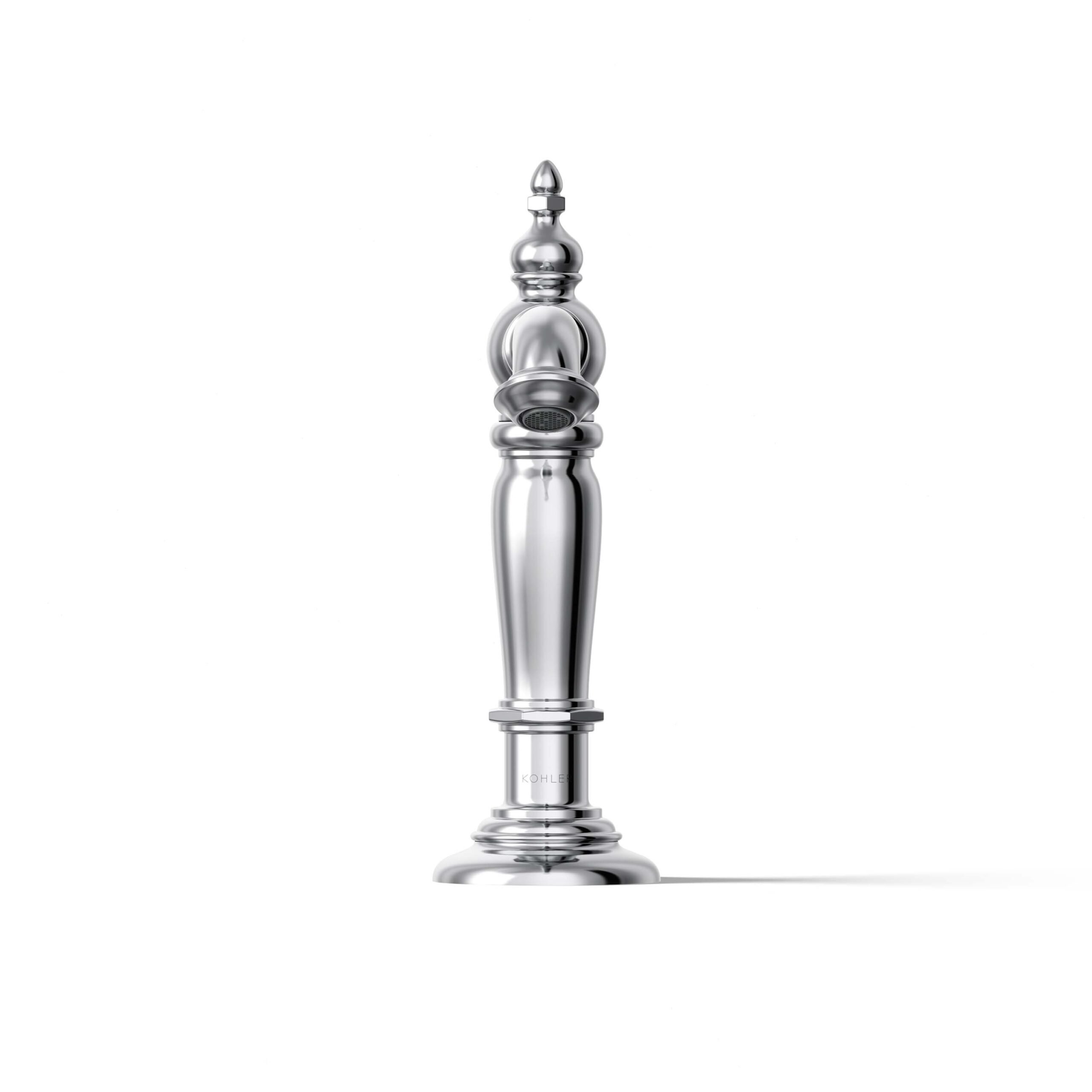 KOHLER Artifacts Polished chrome Widespread 2-handle WaterSense Low-arc Commercial/Residential Handle Bathroom Sink Faucet with Drain KOHLER Artifacts Polished chrome Widespread 2-handle WaterSense Low-arc Commercial/Residential Handle Bathroom Sink Faucet with Drain