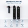 AQUASURE Serene Series Whole house filtration Triple-Stage 10-GPM 25 Micron
