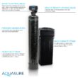 AQUASURE 48,000 Grains Water Softener with 12 GPM UV Sterilizer System and Triple Purpose Carbon Pre-Filter, for 3-4 bathrooms AQUASURE 48,000 Grains Water Softener with 12 GPM UV Sterilizer System and Triple Purpose Carbon Pre-Filter, for 3-4 bathrooms