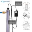 AQUASURE 48,000 Grains Water Softener with 12 GPM UV Sterilizer System and Triple Purpose Carbon Pre-Filter, for 3-4 bathrooms AQUASURE 48,000 Grains Water Softener with 12 GPM UV Sterilizer System and Triple Purpose Carbon Pre-Filter, for 3-4 bathrooms