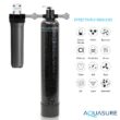 AQUASURE Fortitude Pro Carbon and Sediment Whole House Water Filtration System Dual-Stage 12-GPM 30 Micron AQUASURE Fortitude Pro Carbon and Sediment Whole House Water Filtration System Dual-Stage 12-GPM 30 Micron