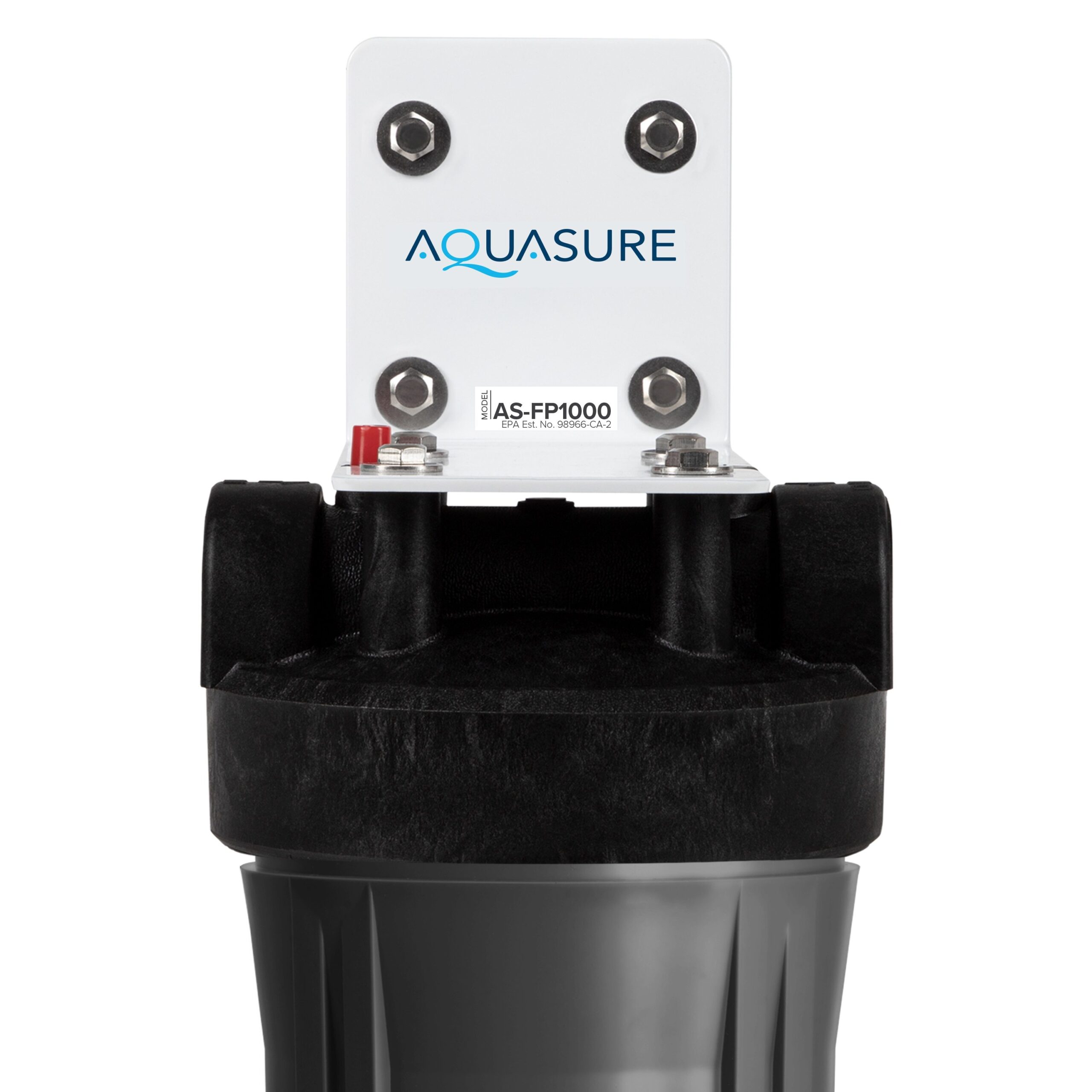 AQUASURE Fortitude Pro Carbon and Sediment Whole House Water Filtration System Dual-Stage 12-GPM 30 Micron AQUASURE Fortitude Pro Carbon and Sediment Whole House Water Filtration System Dual-Stage 12-GPM 30 Micron