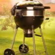 NAPOLEON PRO22 Leg Series 21.5-in W Black/Porcelain Kettle Charcoal Grill
