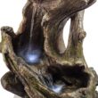Alpine Corporation 41-in H Fiberglass Electric Powered Rock Waterfall Outdoor Fountain Pump Included