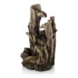 Alpine Corporation 40-in H Resin Tiered Outdoor Fountain Pump Included