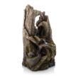 Alpine Corporation 40-in H Resin Tiered Outdoor Fountain Pump Included