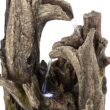 Alpine Corporation 40-in H Resin Tiered Outdoor Fountain Pump Included