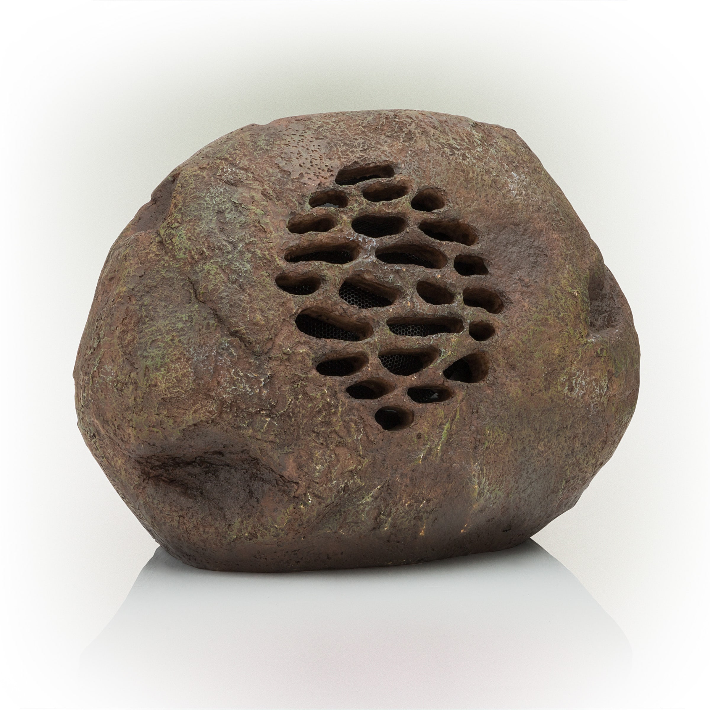 Alpine Corporation Bluetooth Outdoor Speaker in Brown 2 Speaker Set Alpine Corporation Bluetooth Outdoor Speaker in Brown 2 Speaker Set