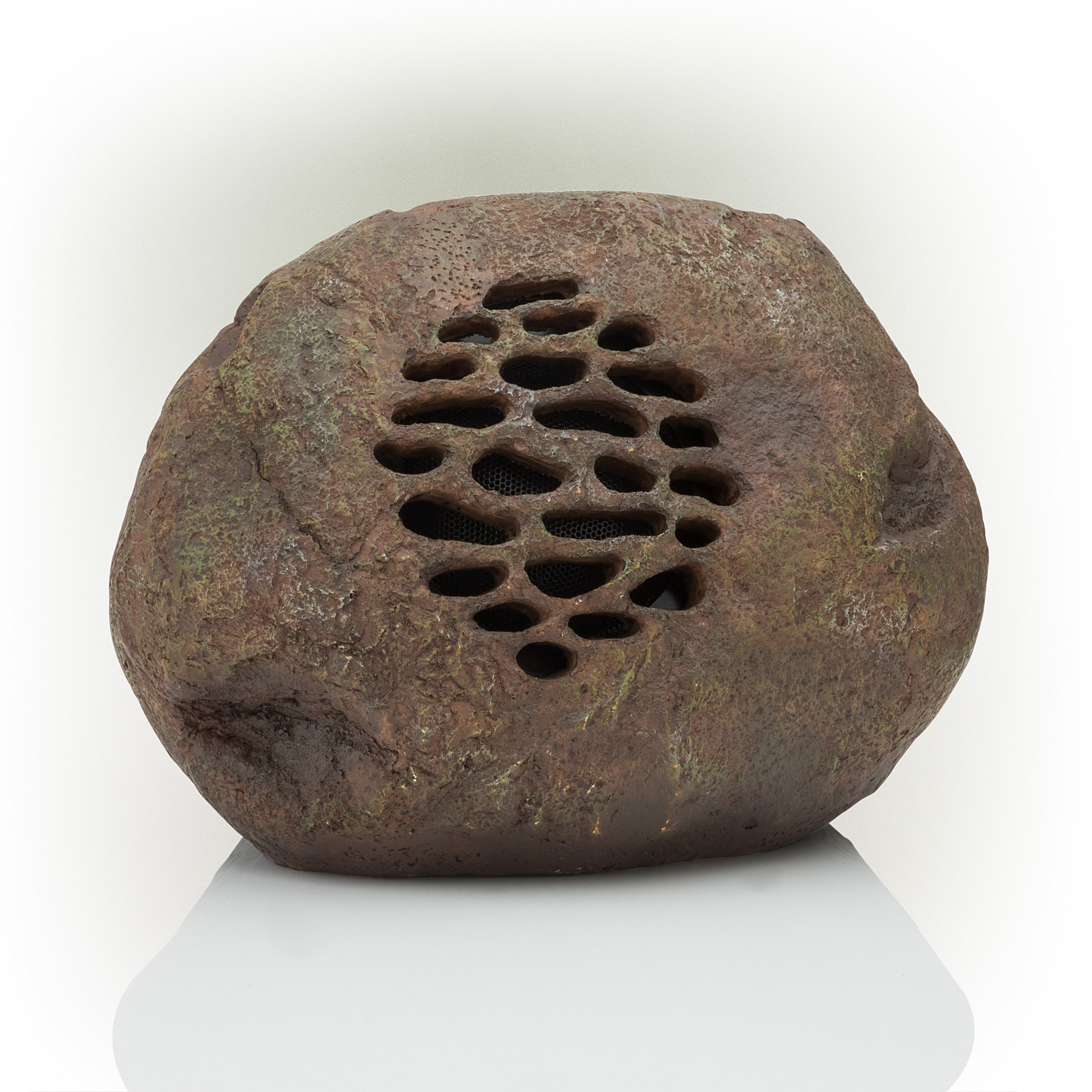 Alpine Corporation Bluetooth Outdoor Speaker in Brown 2 Speaker Set Alpine Corporation Bluetooth Outdoor Speaker in Brown 2 Speaker Set
