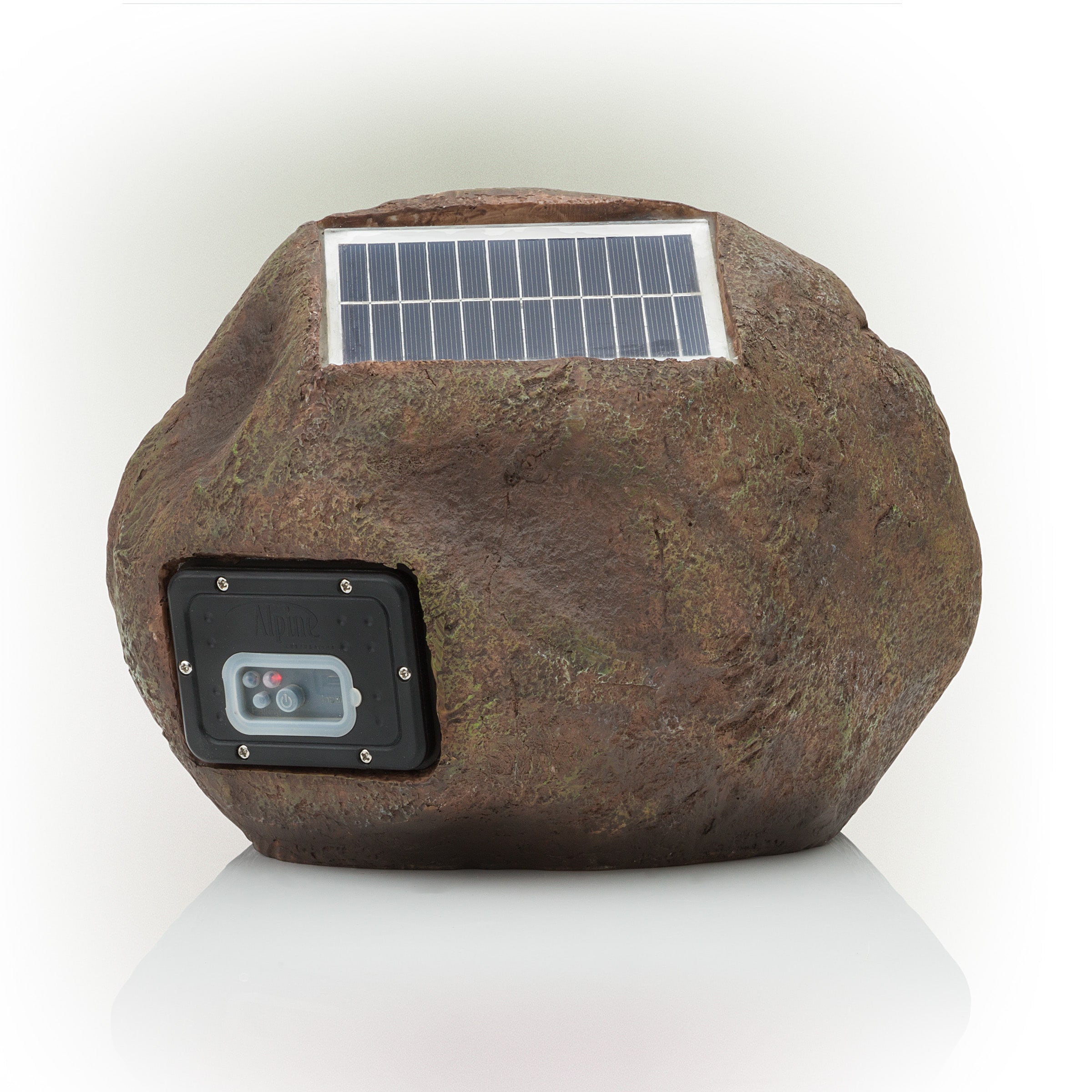 Alpine Corporation Bluetooth Outdoor Speaker in Brown 2 Speaker Set Alpine Corporation Bluetooth Outdoor Speaker in Brown 2 Speaker Set