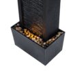 Teamson Home 38 H Resin Solar Powered Rock Waterfall Outdoor Fountain Pump Included Teamson Home 38 H Resin Solar Powered Rock Waterfall Outdoor Fountain Pump Included