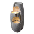 Teamson Home 27.76-in H Resin Electric Powered Tiered Outdoor Fountain Pump Included
