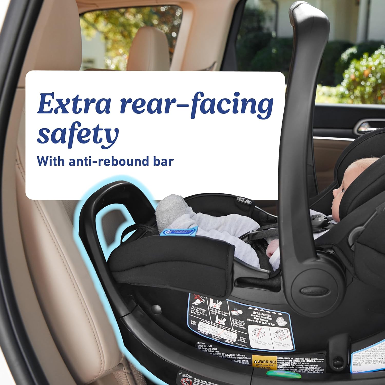 Graco SnugRide SnugFit DLX Infant Car Seat, Spencer Graco SnugRide SnugFit DLX Infant Car Seat, Spencer