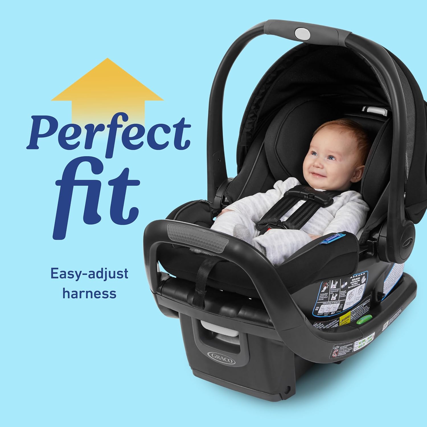 Graco SnugRide SnugFit DLX Infant Car Seat, Spencer Graco SnugRide SnugFit DLX Infant Car Seat, Spencer