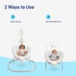 Graco Sway2Me Portable Baby Swing and Bouncer Seat with Music, Sounds, and Adjustable Settings, Watson Collection Graco Sway2Me Portable Baby Swing and Bouncer Seat with Music, Sounds, and Adjustable Settings, Watson Collection