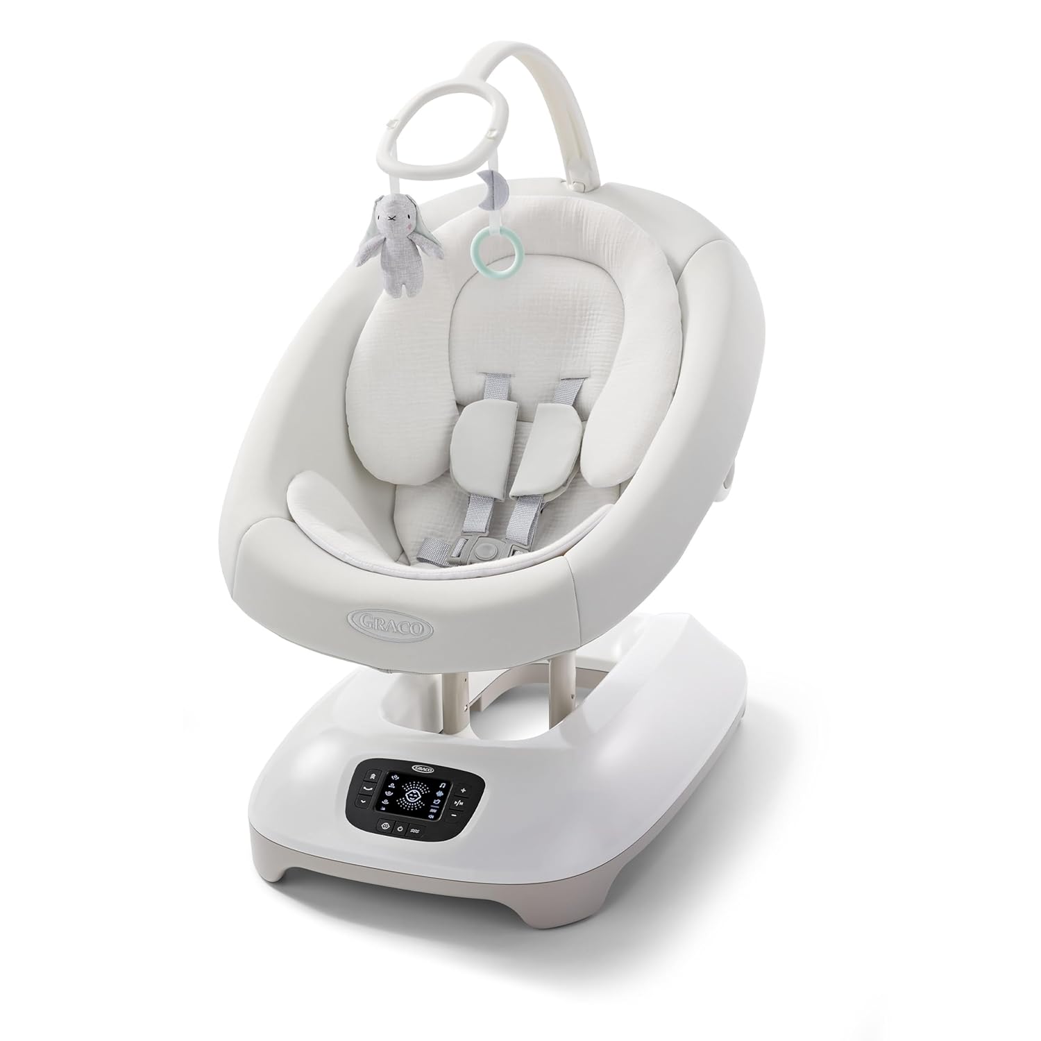 Graco SmartSense Baby Swing with Cry Detection Technology, Soothing Motions and Calming Vibrations, Comfortable Infant Support, Rori Graco SmartSense Baby Swing with Cry Detection Technology, Soothing Motions and Calming Vibrations, Comfortable Infant Support, Rori