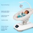Graco SmartSense Baby Swing with Cry Detection Technology, Soothing Motions and Calming Vibrations, Comfortable Infant Support, Rori Graco SmartSense Baby Swing with Cry Detection Technology, Soothing Motions and Calming Vibrations, Comfortable Infant Support, Rori
