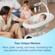 Graco SmartSense Baby Swing with Cry Detection Technology, Soothing Motions and Calming Vibrations, Comfortable Infant Support, Rori Graco SmartSense Baby Swing with Cry Detection Technology, Soothing Motions and Calming Vibrations, Comfortable Infant Support, Rori