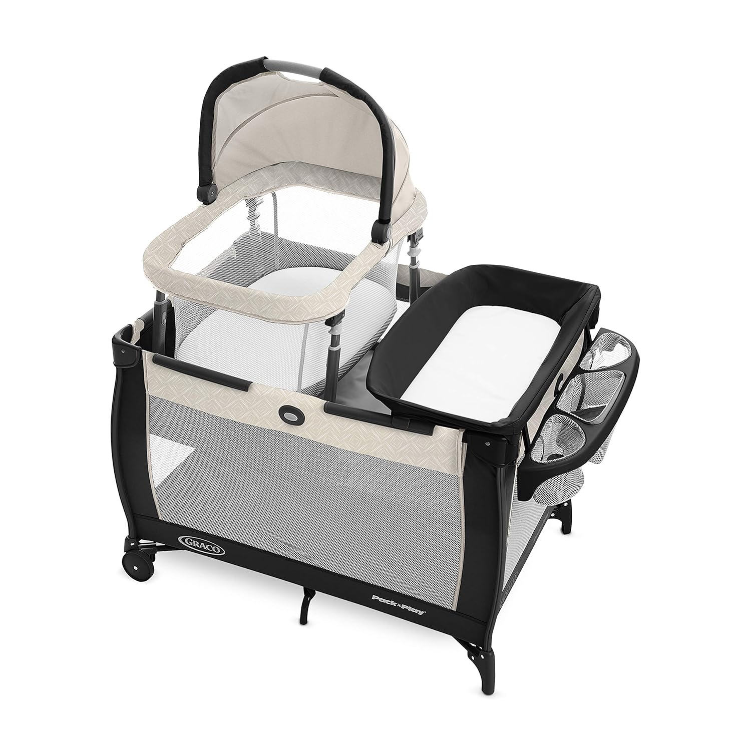 Graco Pack 'n Play Day2Dream Travel Bassinet Playard Features Portable Bassinet Diaper Changer and More (Lo, Lo) Graco Pack 'n Play Day2Dream Travel Bassinet Playard Features Portable Bassinet Diaper Changer and More (Lo, Lo)