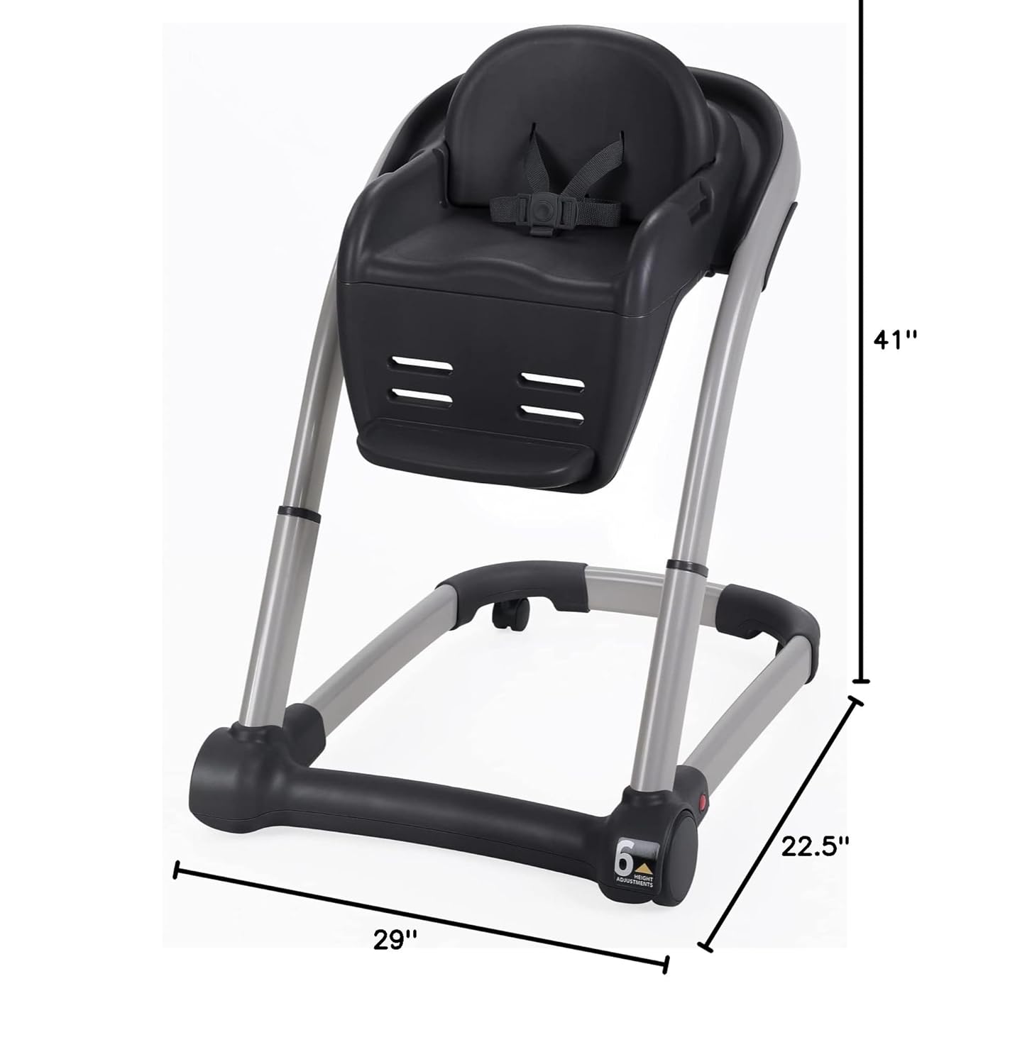 Graco Blossom 6 in 1 Convertible High Chair, Studio, 22.5x41x29 Inch (Pack of 1) Graco Blossom 6 in 1 Convertible High Chair, Studio, 22.5x41x29 Inch (Pack of 1)
