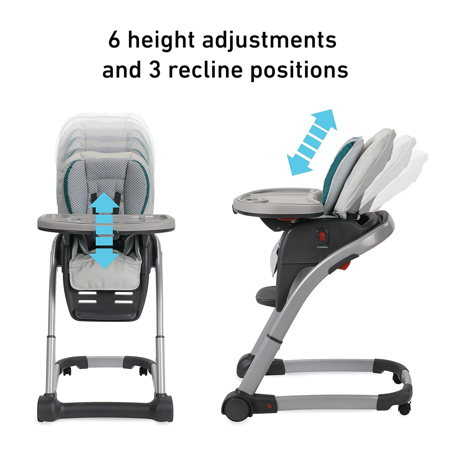 Graco Blossom 6 in 1 Convertible High Chair, Studio, 22.5x41x29 Inch (Pack of 1) Graco Blossom 6 in 1 Convertible High Chair, Studio, 22.5x41x29 Inch (Pack of 1)