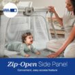 Chicco Alfa Lite Lightweight Travel Playard, Portable Playpen for Babies and Toddlers | Midnight/Navy Chicco Alfa Lite Lightweight Travel Playard, Portable Playpen for Babies and Toddlers, Snap-Open/Compact Fold Design, 13 lbs., Baby Travel Essential | Midnight/Navy