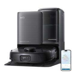eufy Robot Vacuum E25, HydroJet System with Roller Mop, 20,000 Pa Turbo High Suction, All-in-One Robot Vacuum and Mop Combo for Home, Edge-to-Corner Cleaning, Zero-Tangle Design, AI Obstacle Avoidance