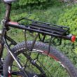 Deemount Bicycle Luggage Carrier, Cargo Rear Rack Shelf, Cycling Bag Stand Holder, Trunk Fit for 20-29'' MTB & 4.0'' Fat Bike