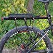 Deemount Bicycle Luggage Carrier, Cargo Rear Rack Shelf, Cycling Bag Stand Holder, Trunk Fit for 20-29'' MTB & 4.0'' Fat Bike