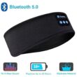 Bluetooth Earphones, Sports Sleeping Headband, Elastic Wireless Headphones, Music Eye Mask, Wireless Bluetooth Headset Headband