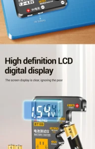 ANENG BT189 Button Cell Battery Tester, 9V, N, D, C, AA, AAA, Universal Household LCD Display Battery Tester, Power Bank Detectors, Tools ANENG BT189 Button Cell Battery Tester, 9V, N, D, C, AA, AAA, Universal Household LCD Display Battery Tester, Power Bank Detectors, Tools