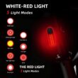 5 Modes Light, Bicycle Rear Light, Waterproof Bike Light, COB USB Rechargeable, MTB Bike Taillights for Cycling Safety 5 Modes Light, Bicycle Rear Light, Waterproof Bike Light, COB USB Rechargeable, MTB Bike Taillights for Cycling Safety