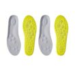 High Elasticity Latex Sport Insoles, Soft Shoe Pads, Arch Support Orthotic Insoles, Breathable Deodorant Insole (2Pairs)