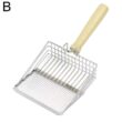 Dog Cat Clean Feces Supplies, Stainless Steel Shovel, Cat Litter Scoop, Reduces Dust, Metal Long-Handle Scoop, Pet Cleaning Tools