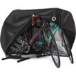 Bike Cover for 2 Bikes, Outdoor Waterproof Bicycle Cover, Rain, Sun, UV, Dust, Windproof with Lock Hole